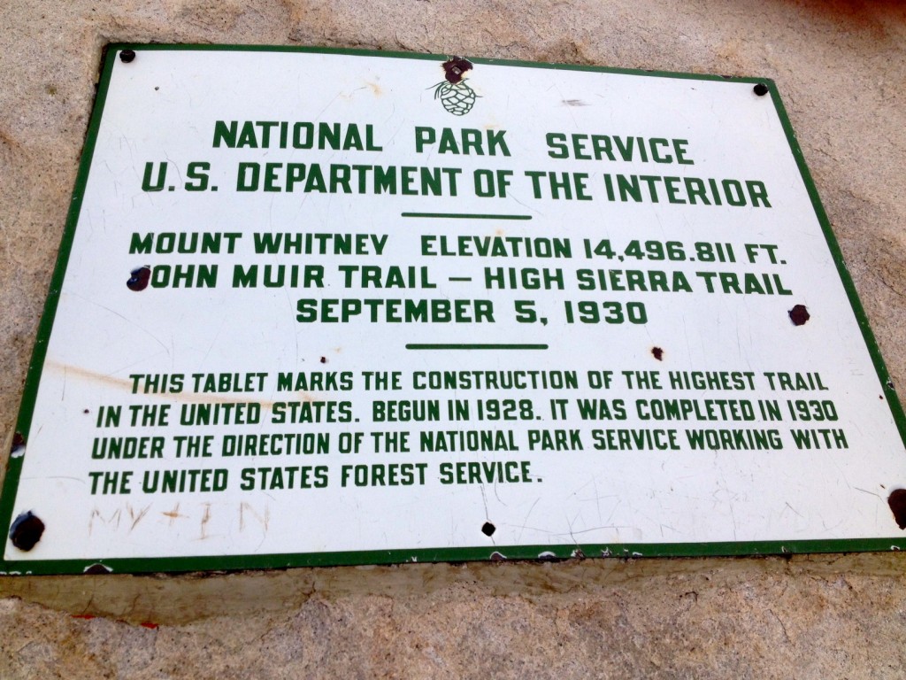 mount whitney summit