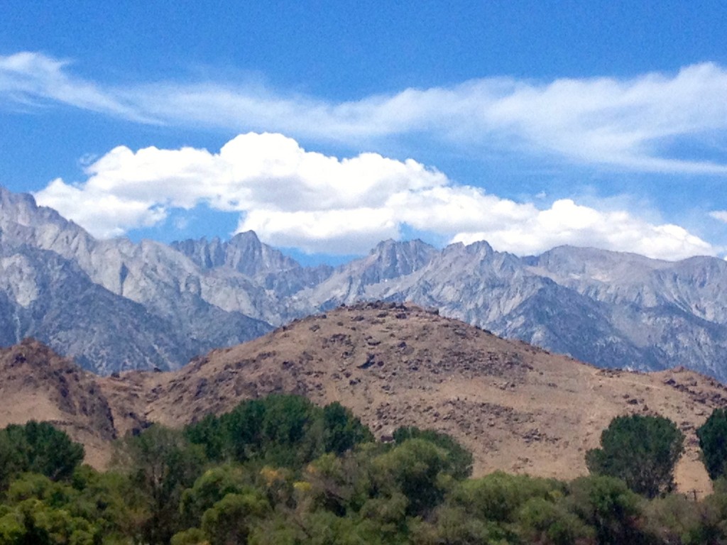 mt. whitney view from lone pine